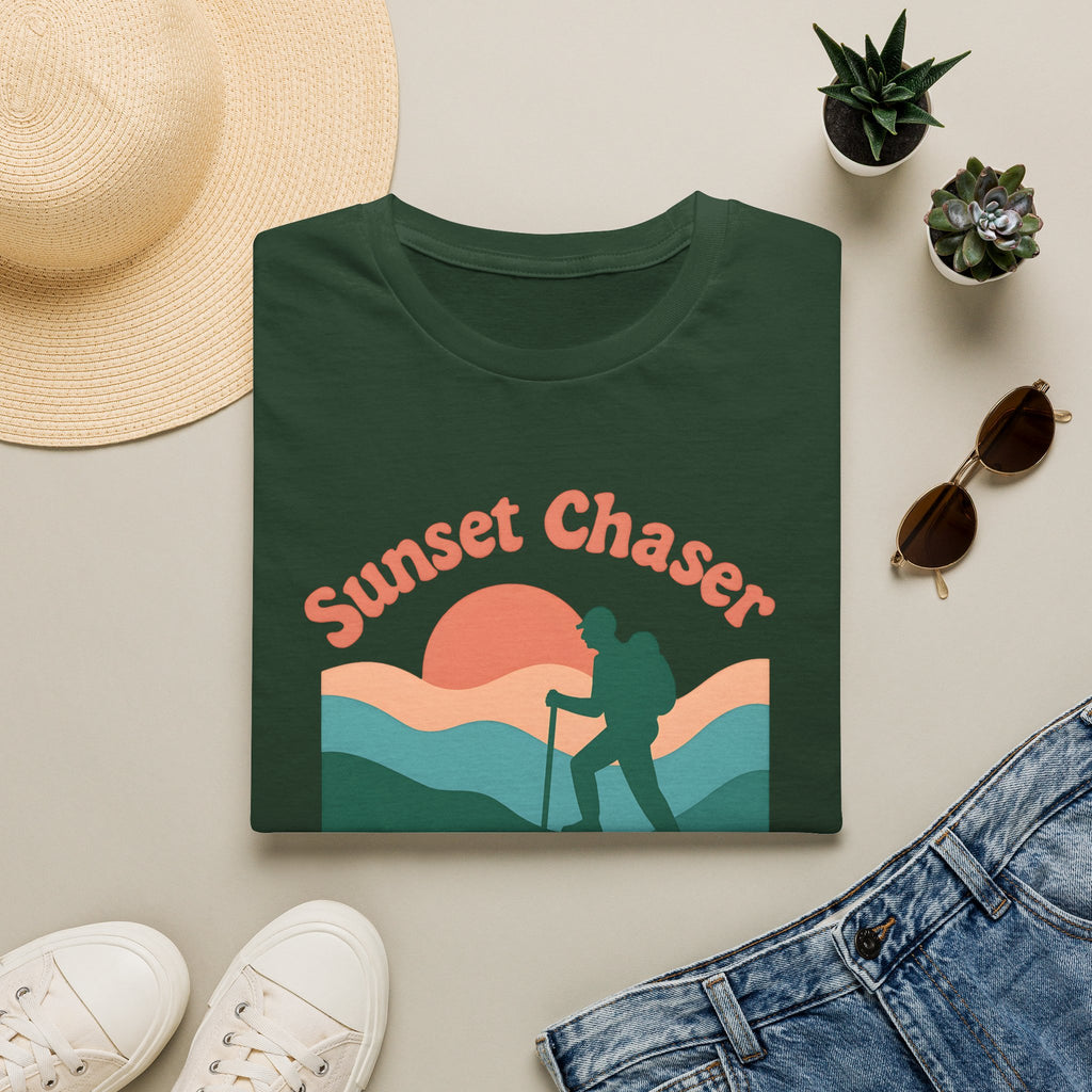 Hiker on Sunset Trail T-Shirt