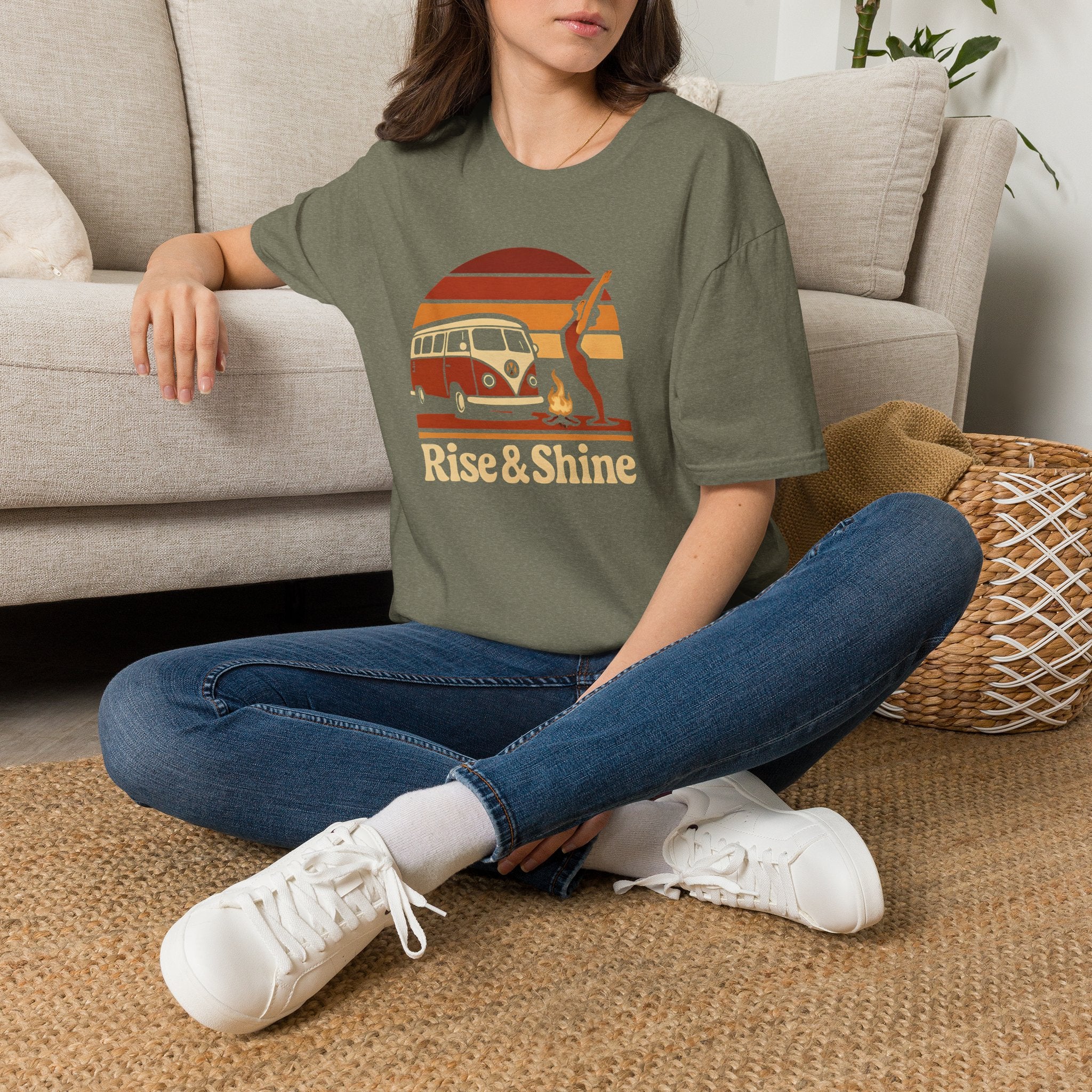 VW Camper Sunrise T-Shirt