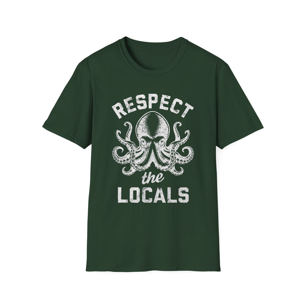 Respect The Locals Octopus T-Shirt