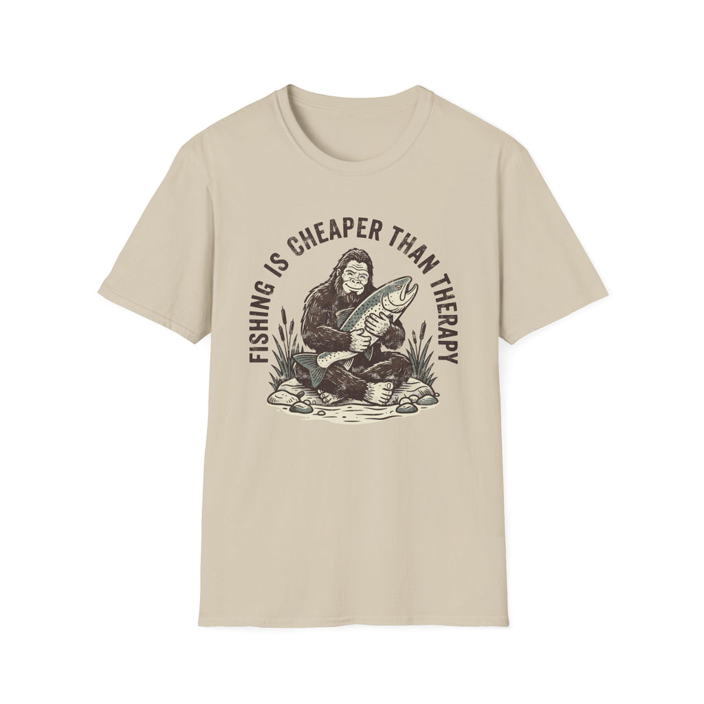 Fishing Is Cheaper Than Therapy T-Shirt