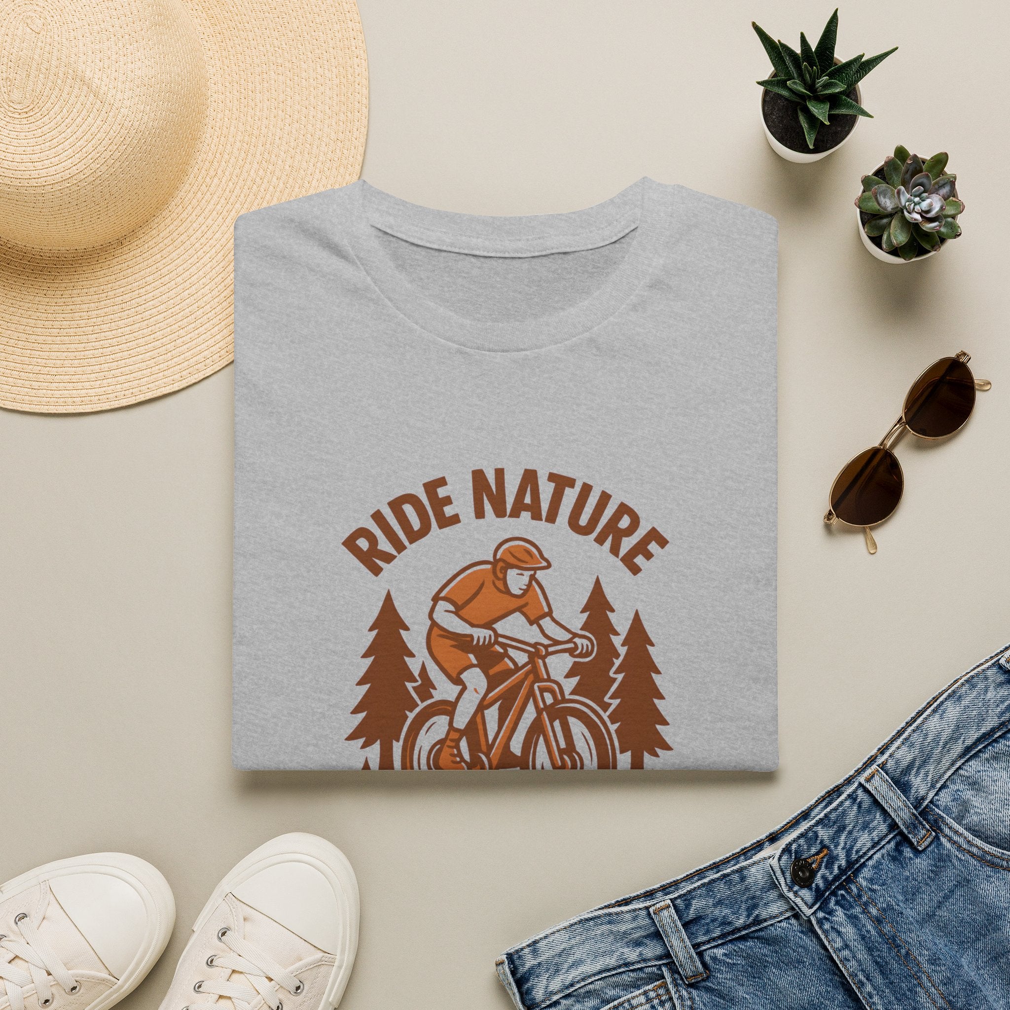 Forest Mountain Biking T-Shirt
