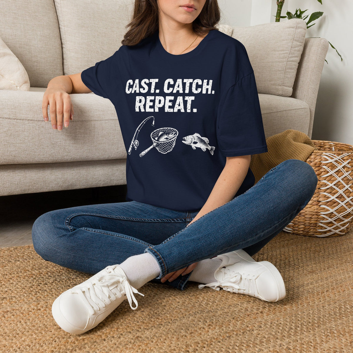Cast Catch Repeat T-Shirt