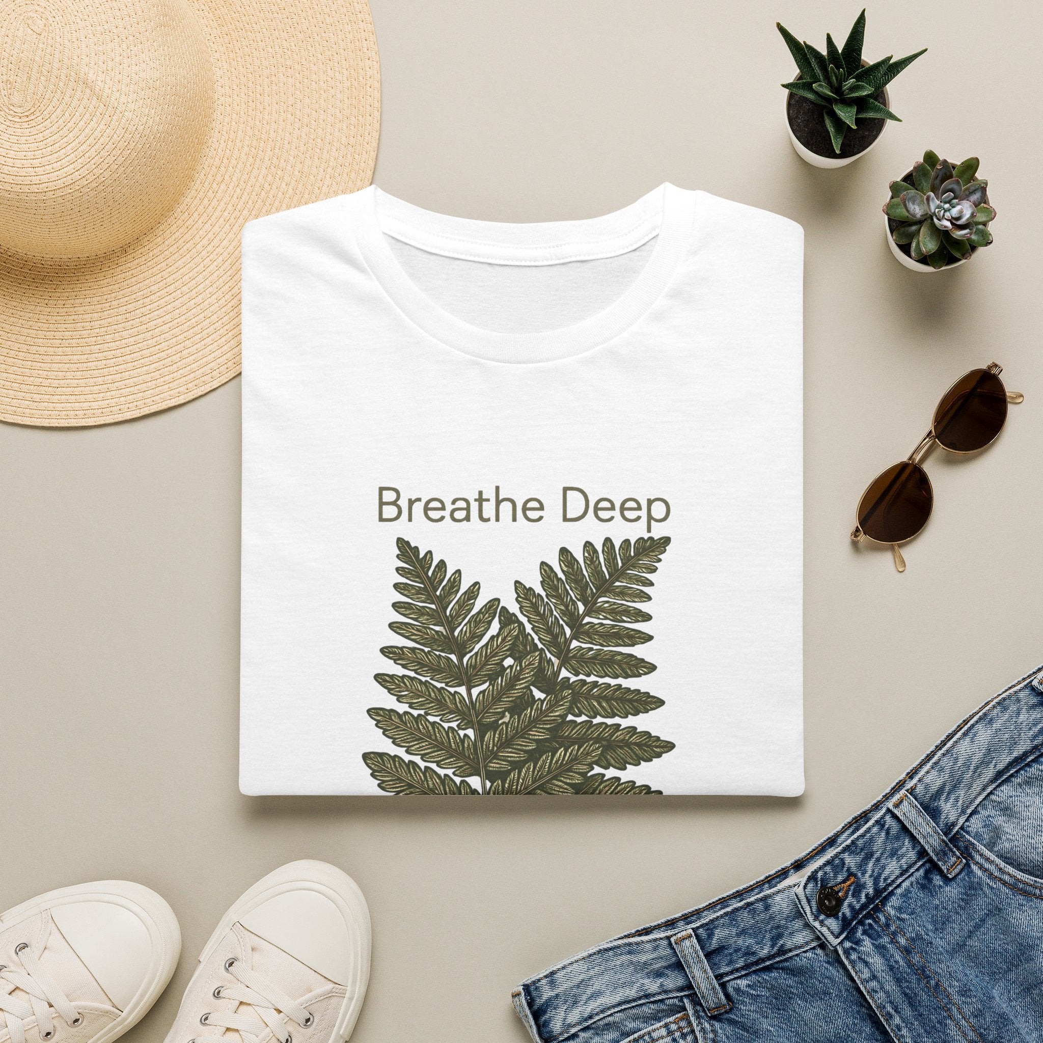 Breathe Deep Fern T-Shirt