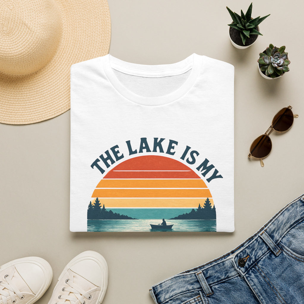 Lake Sunset Happy Place T-Shirt