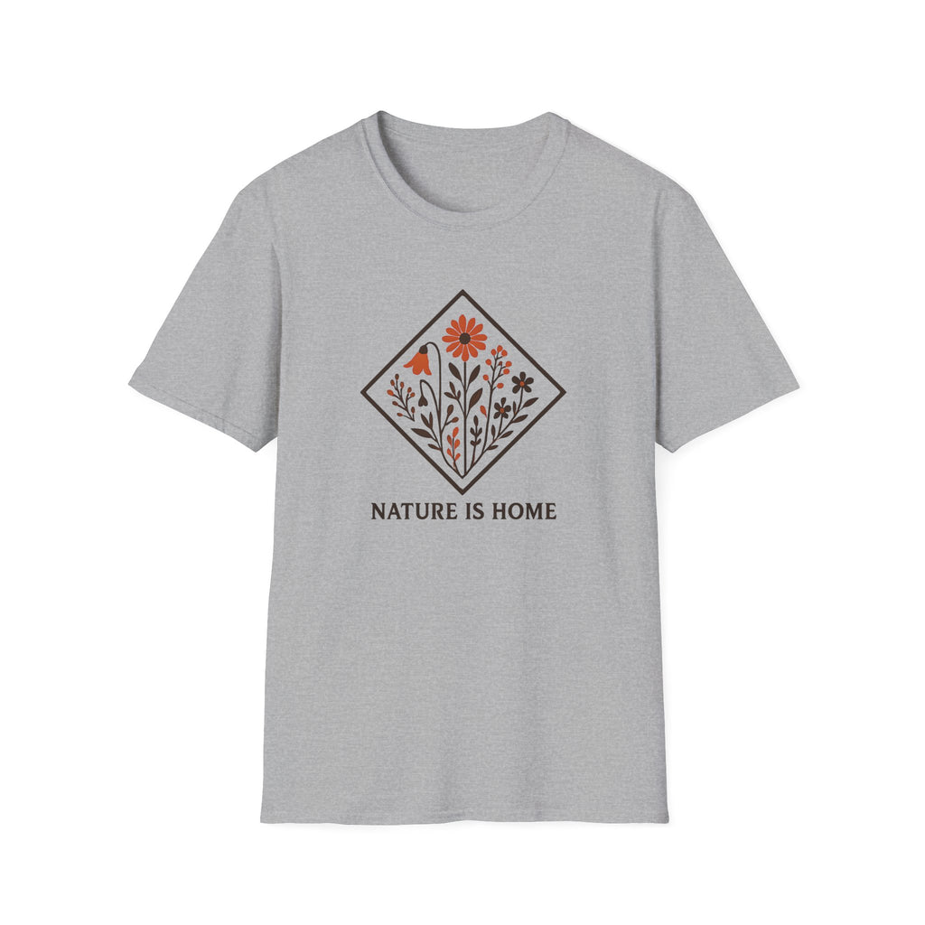 Floral Nature Artwork T-Shirt