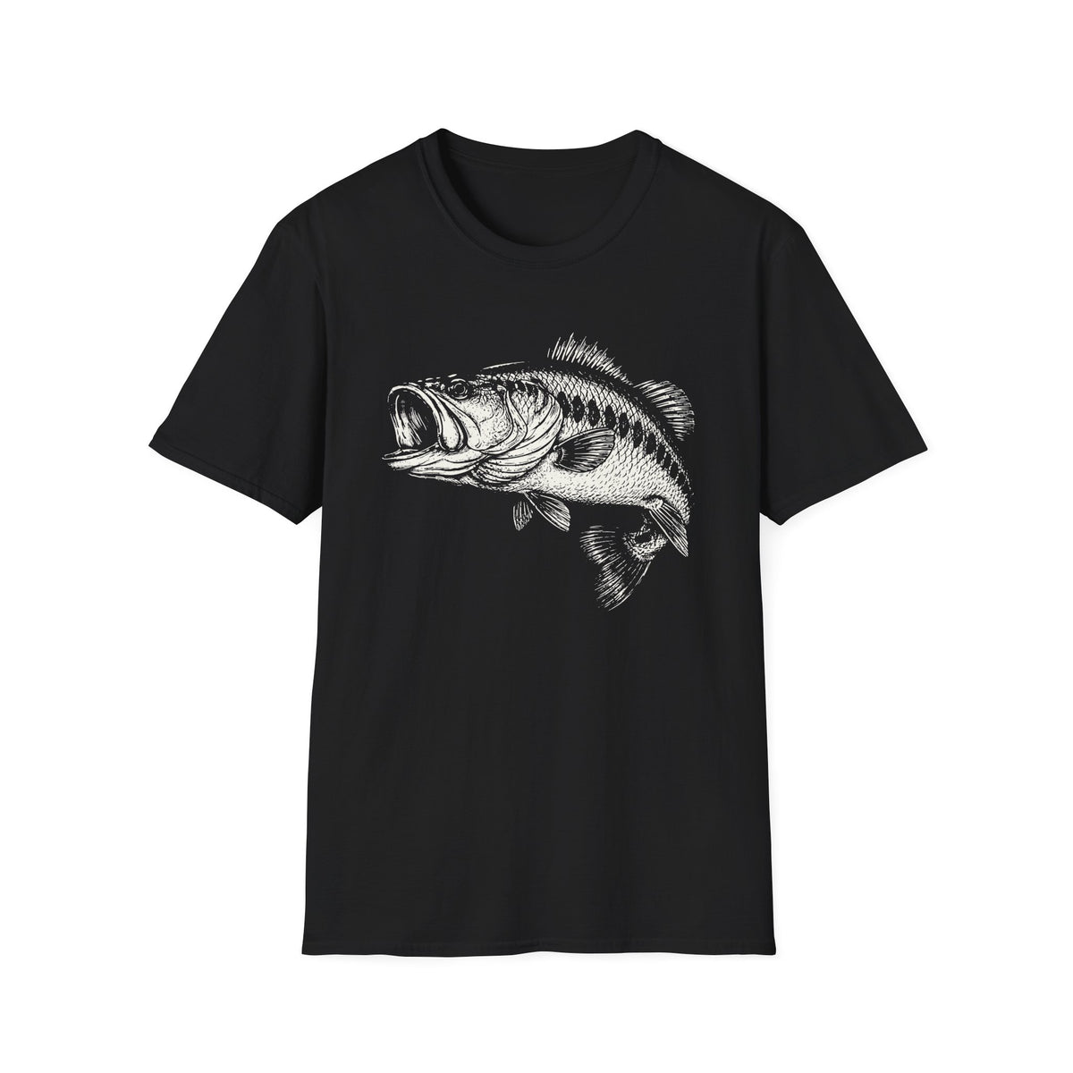 Vintage Largemouth Fish T-Shirt