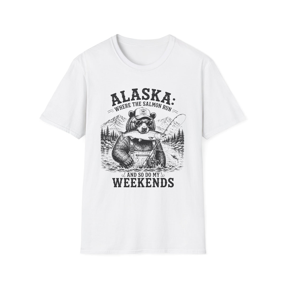 Alaska: Where the Salmon Run T-Shirt