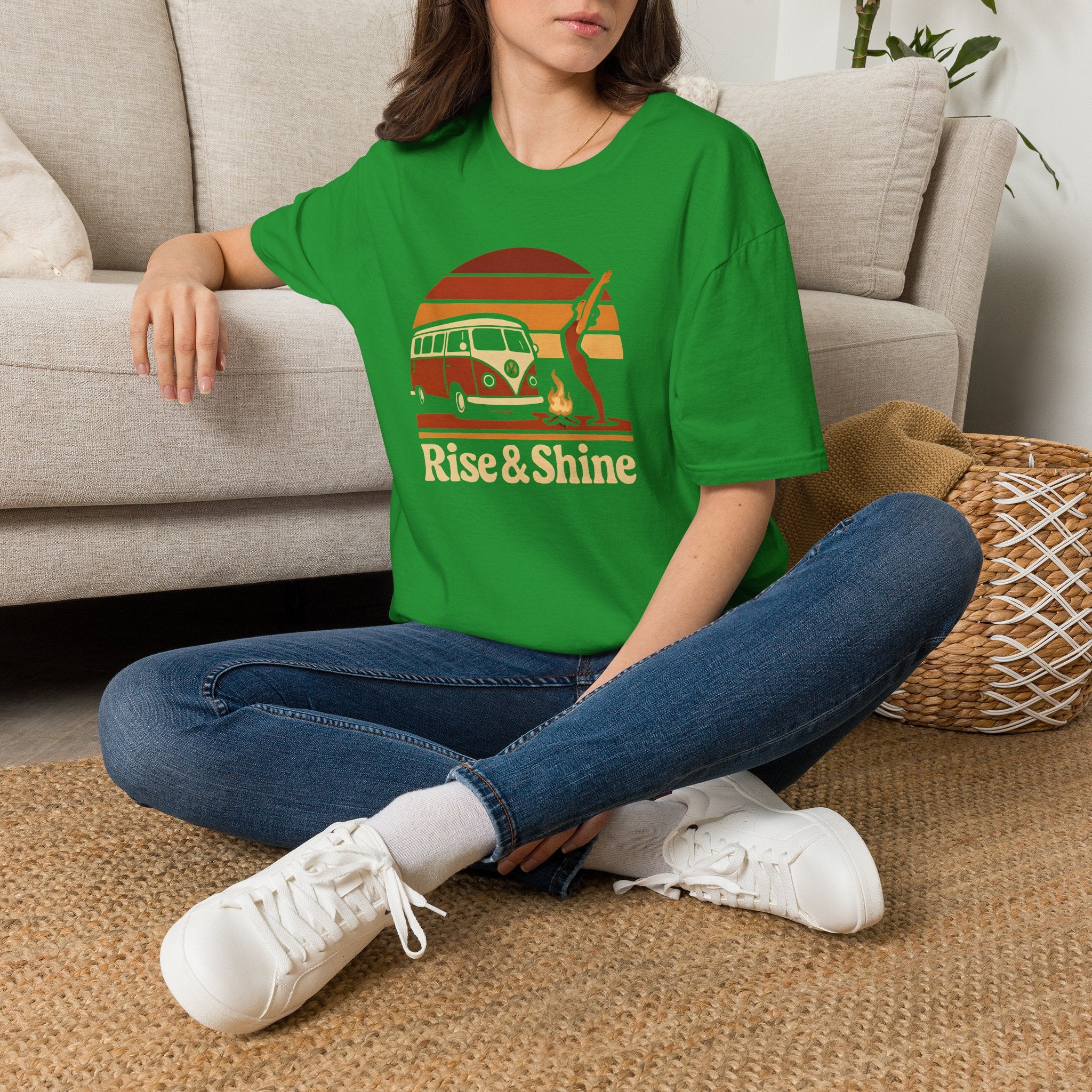 VW Camper Sunrise T-Shirt