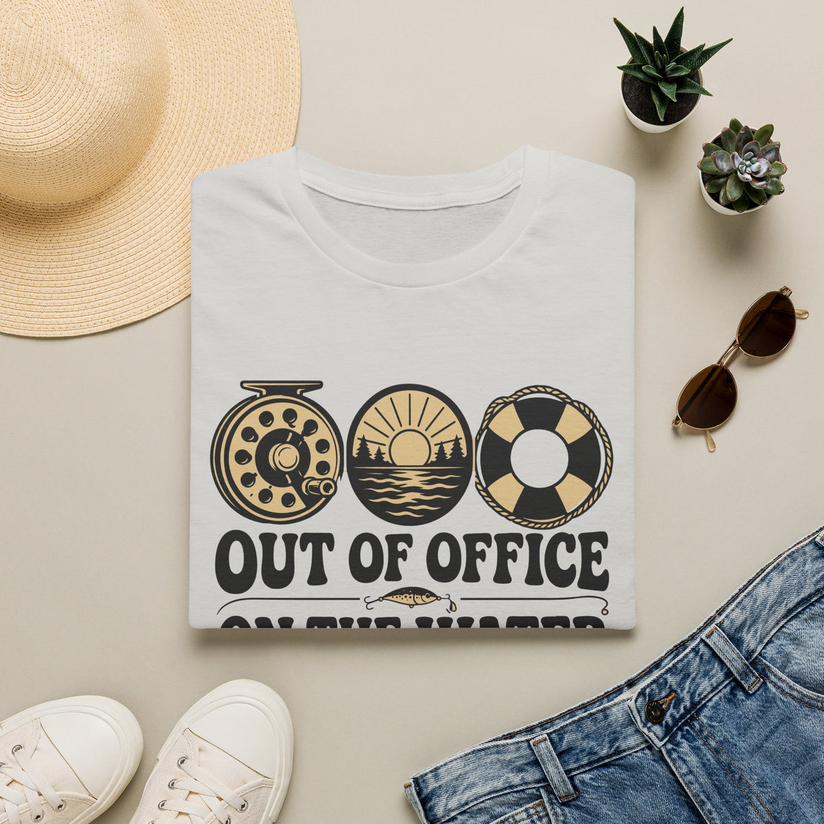Out Of Office On The Water T-Shirt