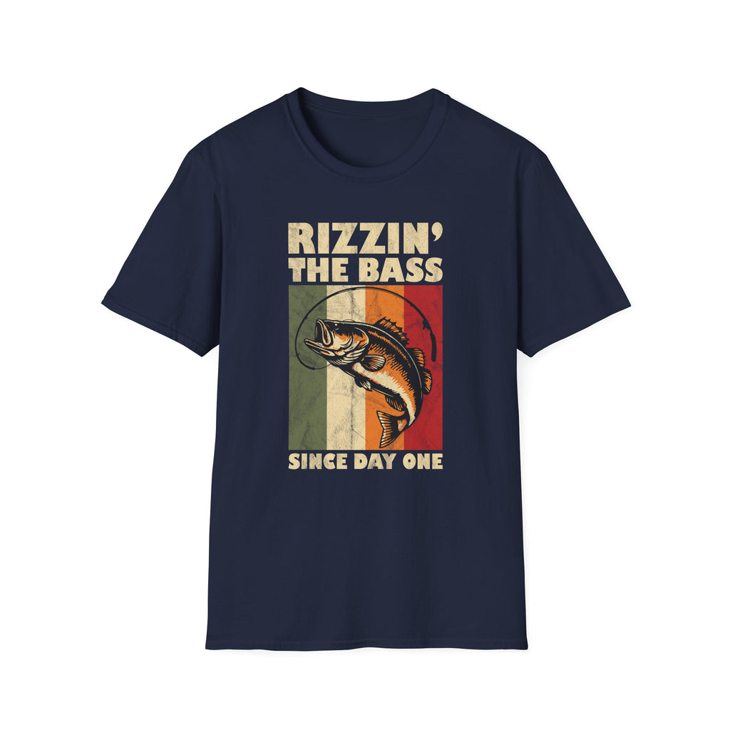 Rizzin' the Bass Fishing T-Shirt