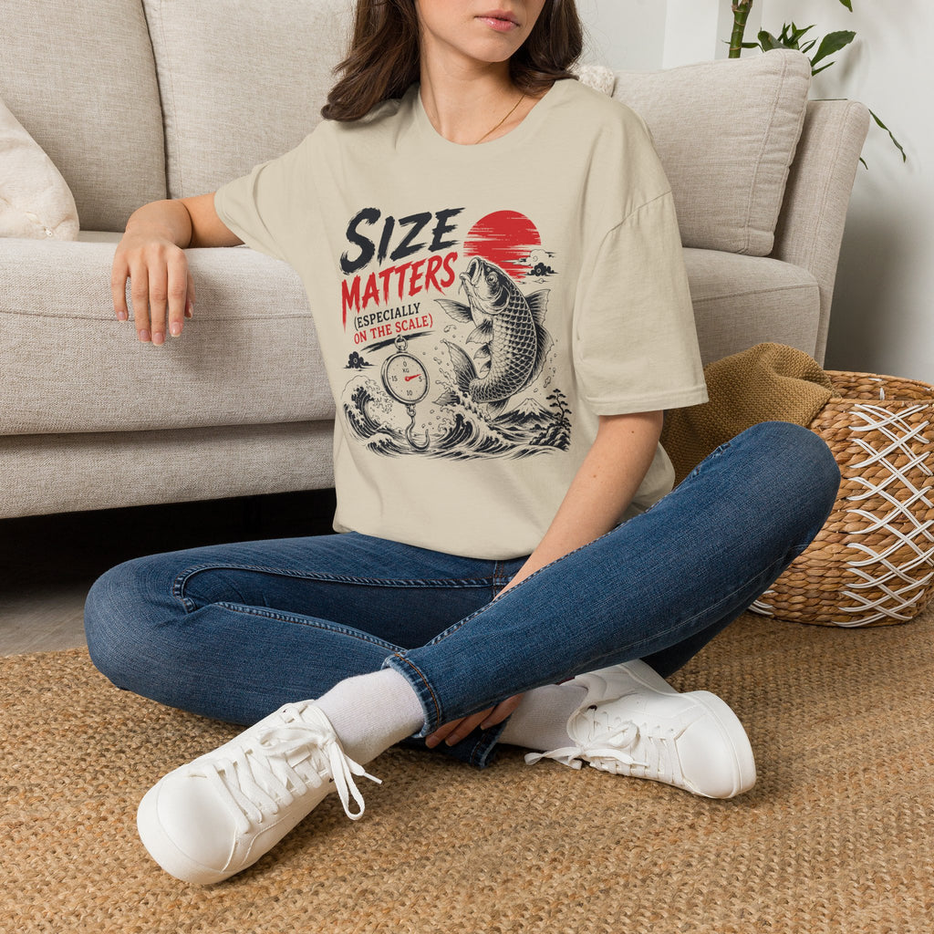 Size Matters Japanese Style Fish T-Shirt