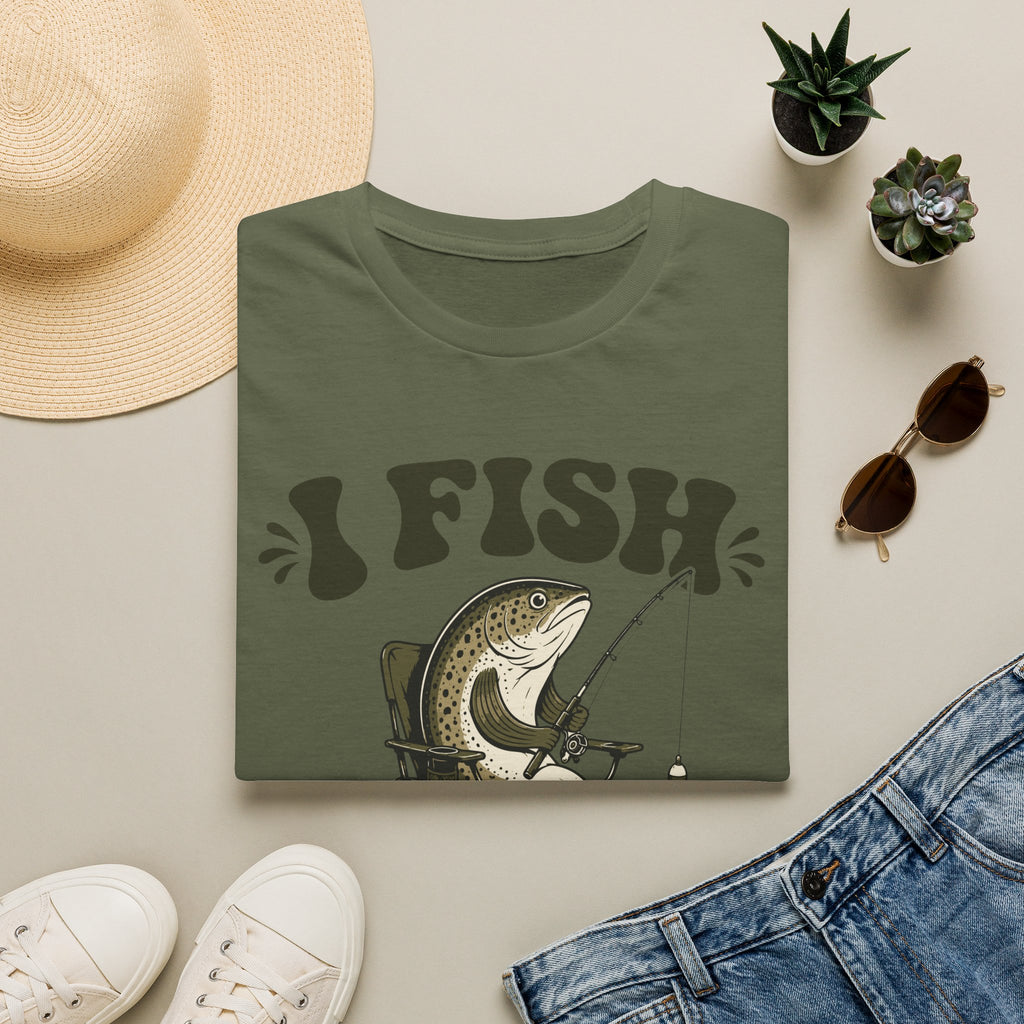 I Fish Therefore I Am T-Shirt