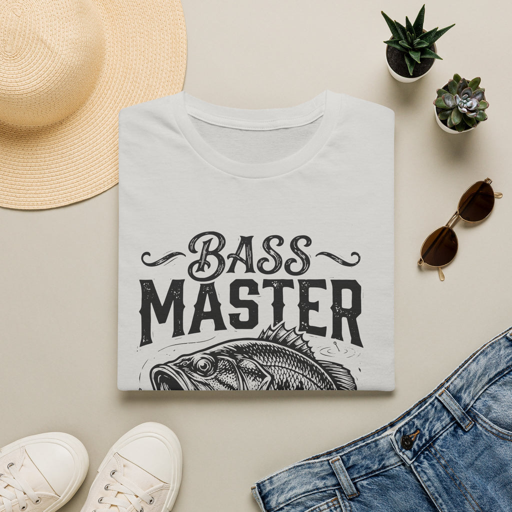 Bass Master T-Shirt — Vintage Fishing Graphic Tee for Anglers