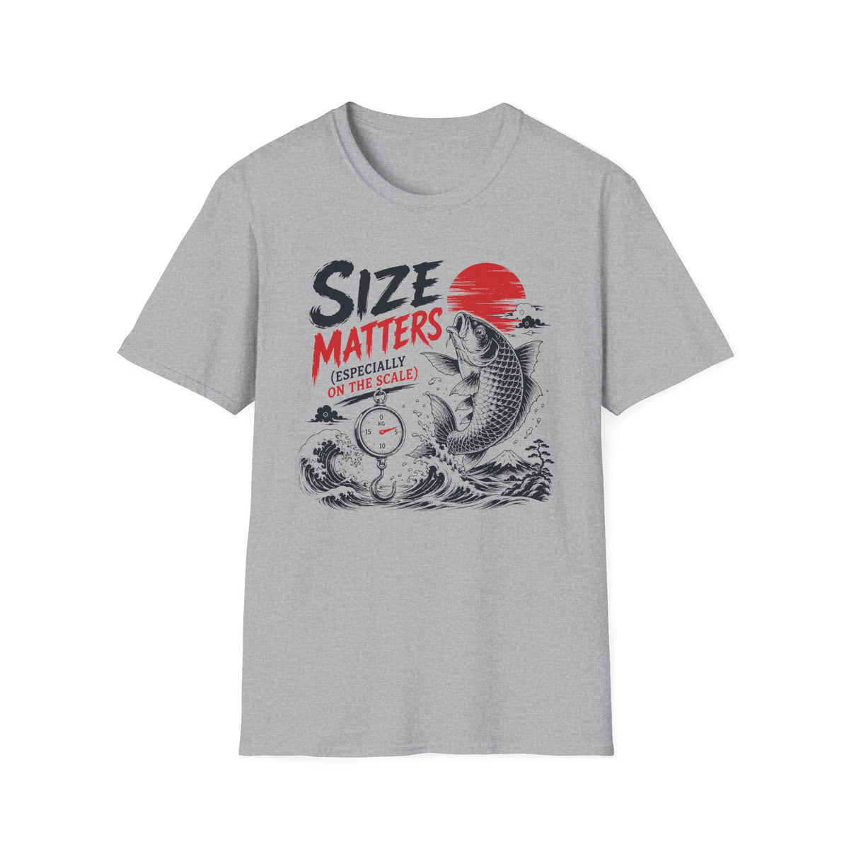 Size Matters Japanese Style Fish T-Shirt