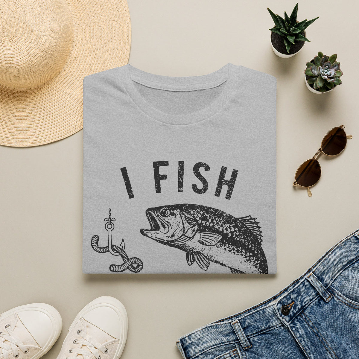 I Fish To Avoid People T-Shirt