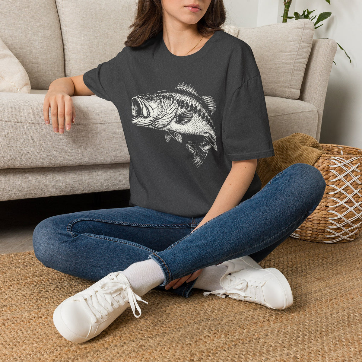 Vintage Largemouth Fish T-Shirt