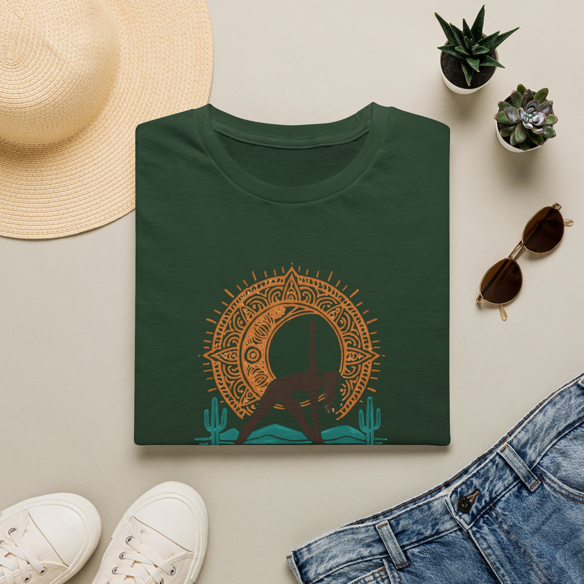 Desert Yoga Silhouette T-Shirt
