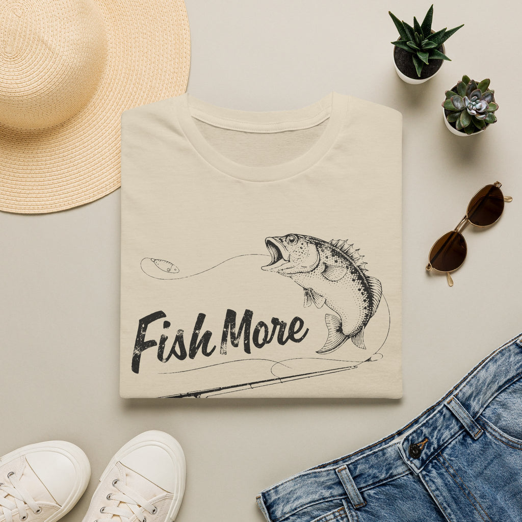 Fish More Stress Less T-Shirt