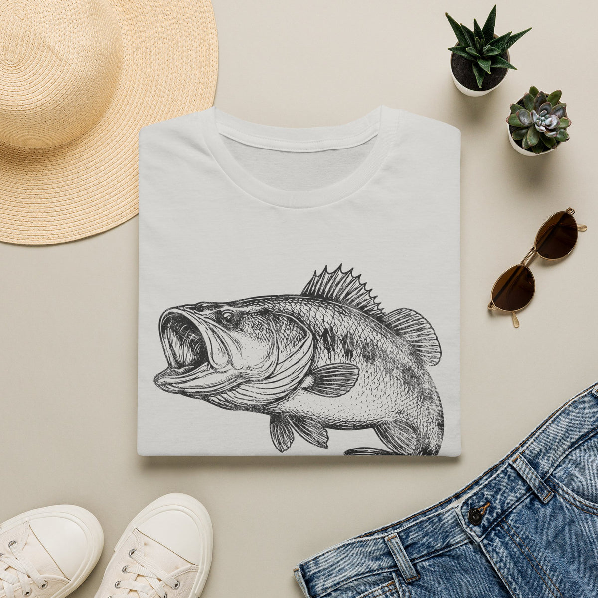 Largemouth Bass Fishing T-Shirt