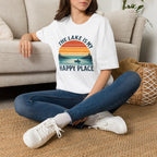 Lake Sunset Happy Place T-Shirt