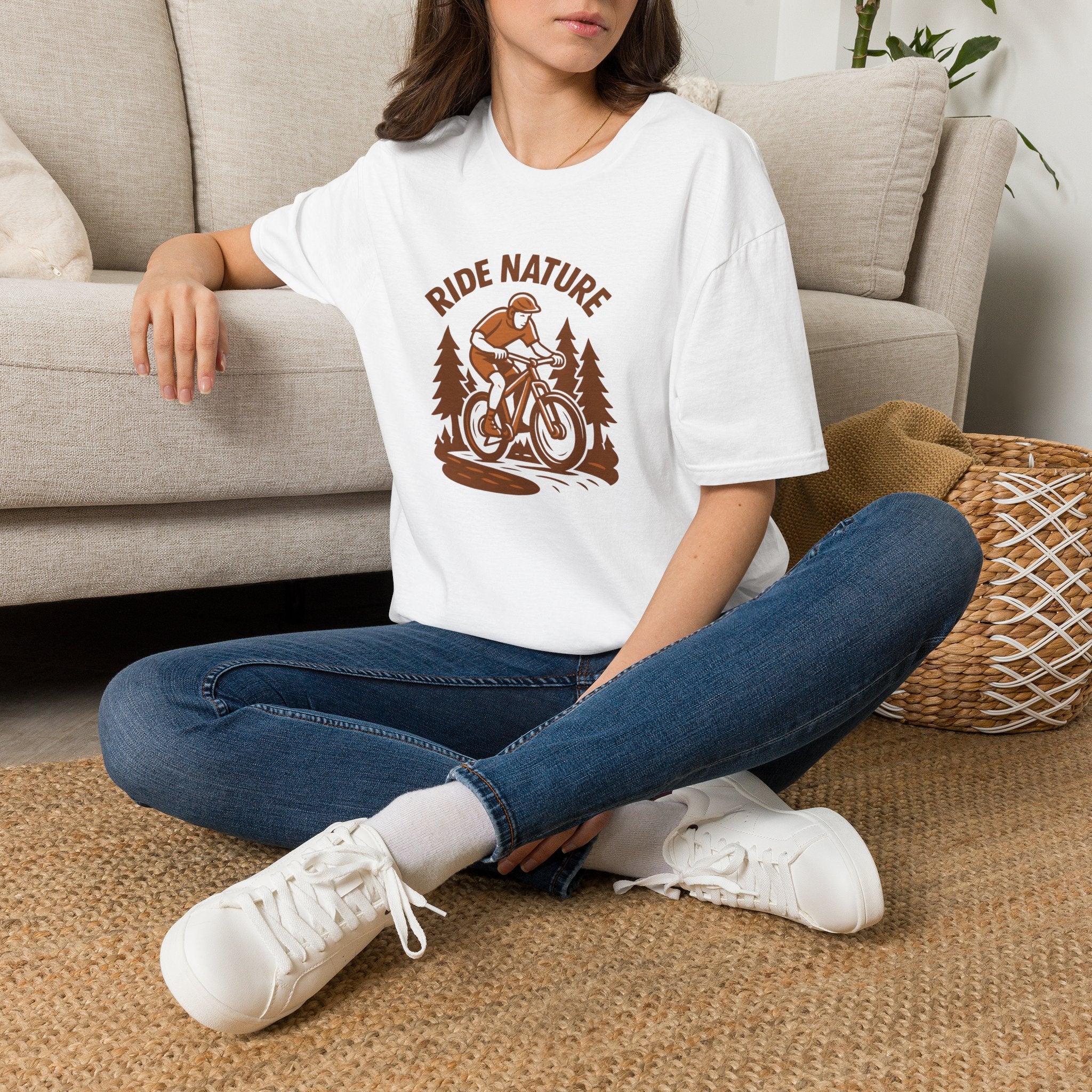 Forest Mountain Biking T-Shirt