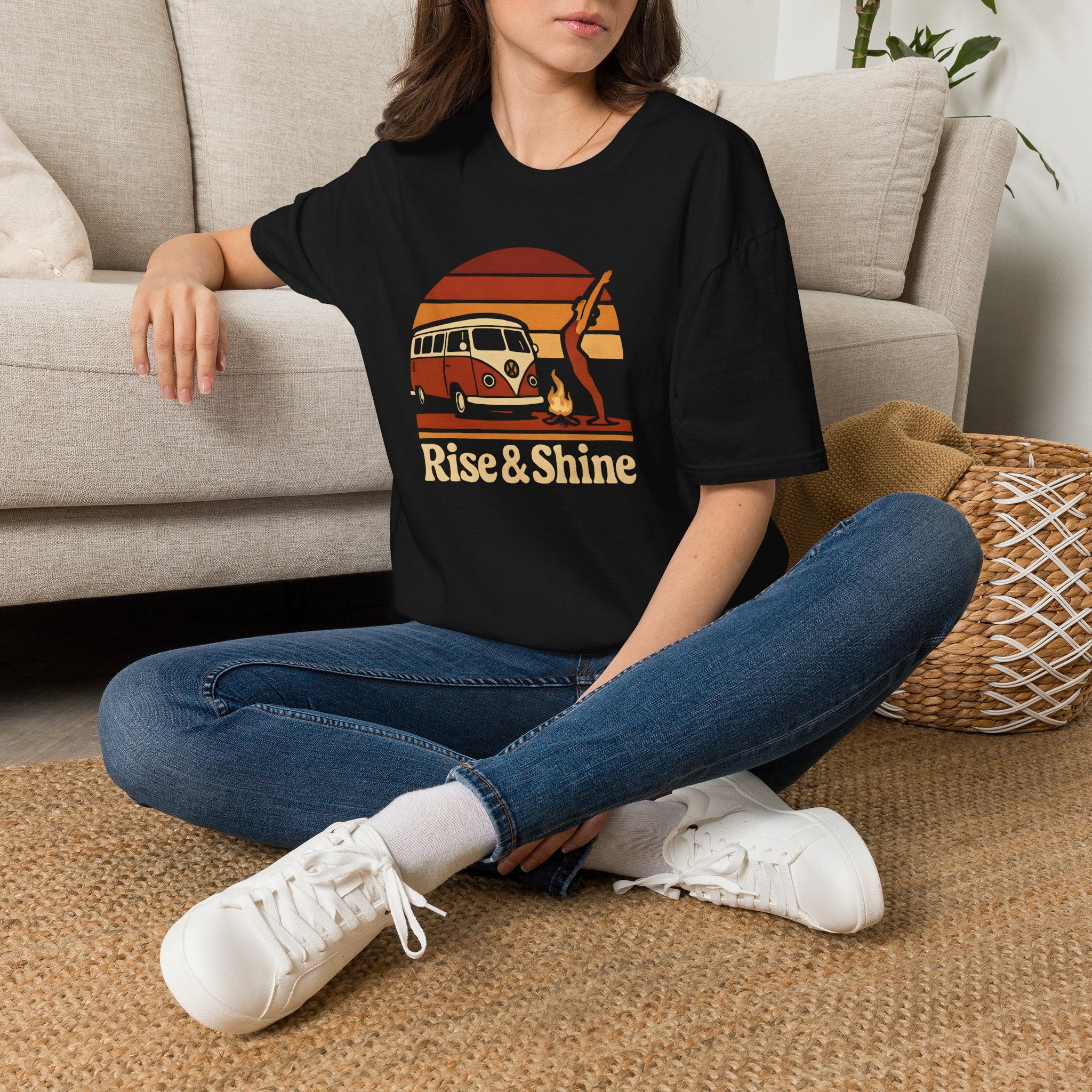 VW Camper Sunrise T-Shirt