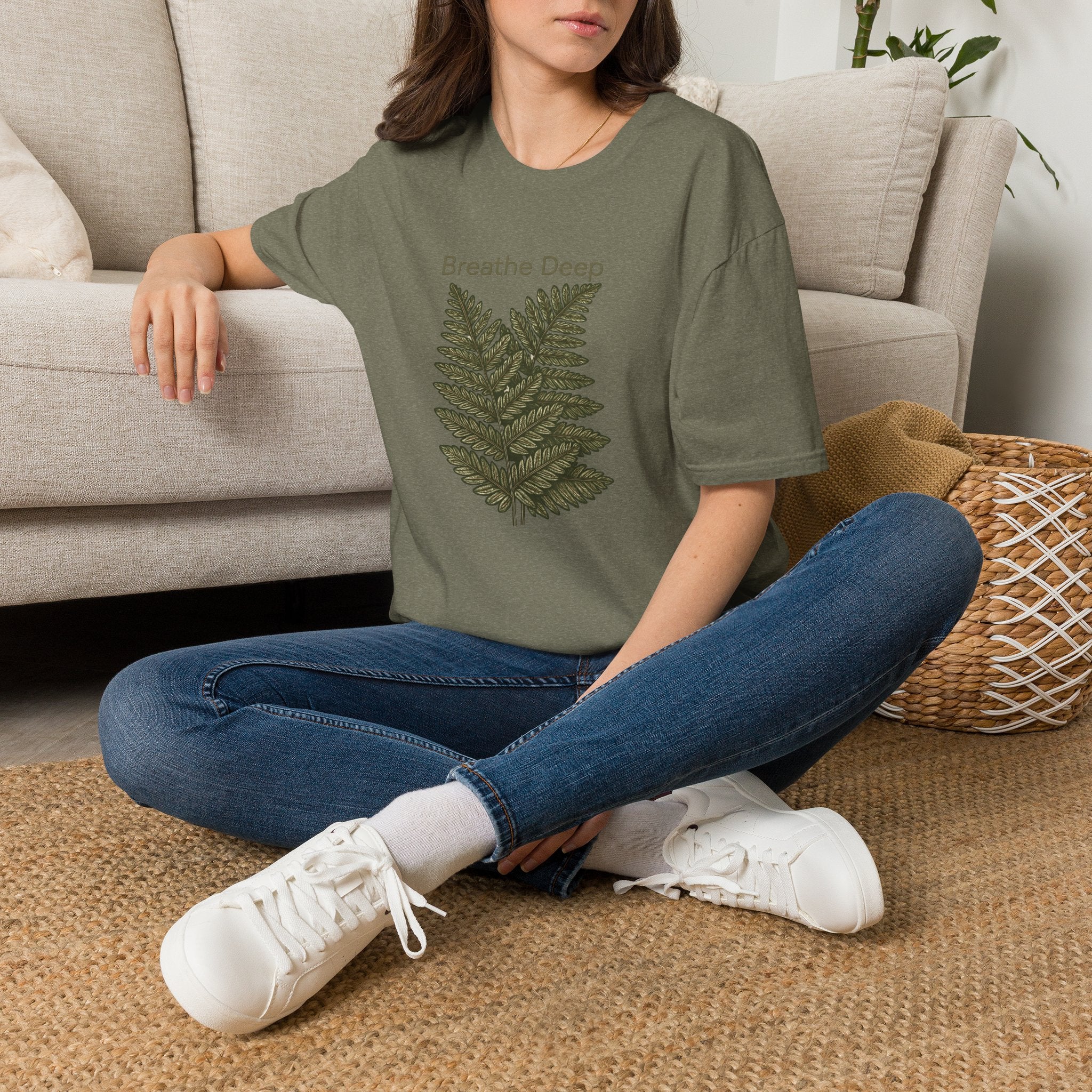 Breathe Deep Fern T-Shirt