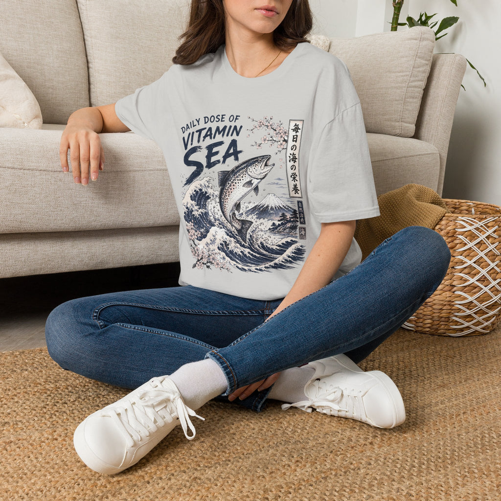Vitamin Sea Japanese Wave Fish T-Shirt